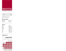 Tablet Screenshot of morrin.org